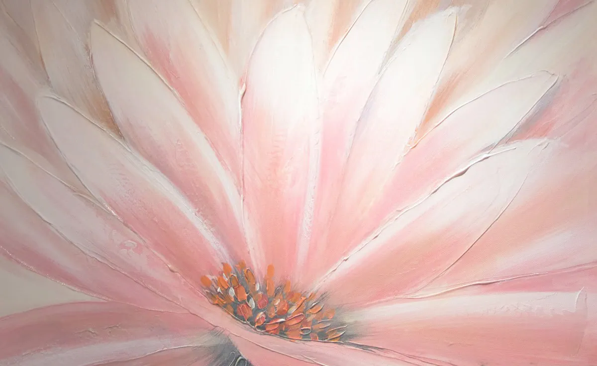 Blütenblätter in zartem Rosa